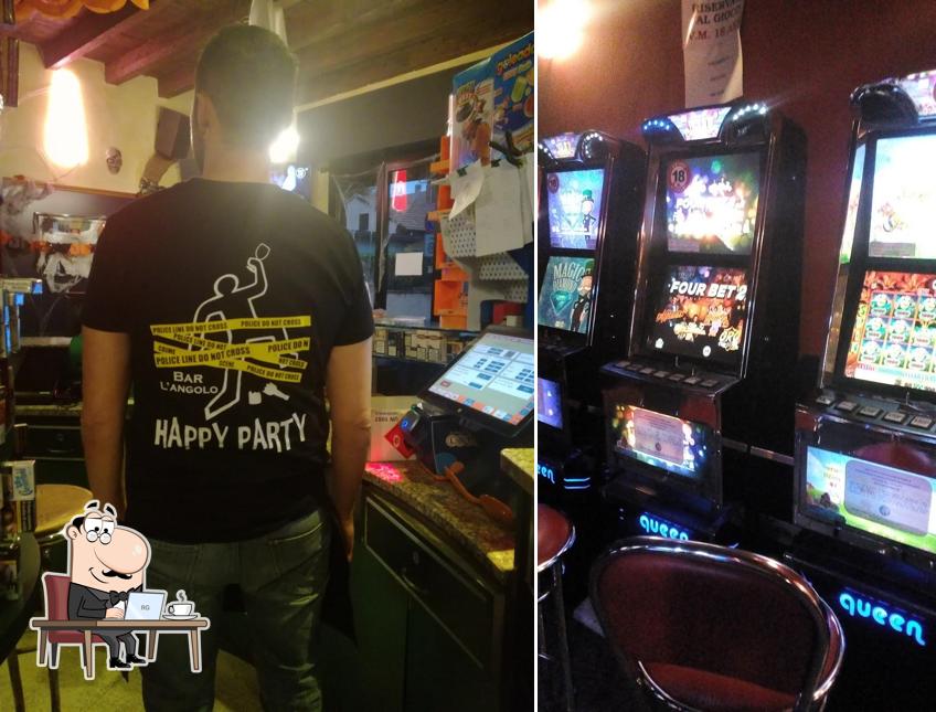 Gli interni di Bar L'angolo