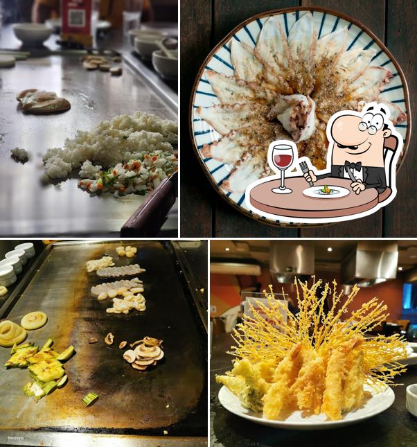 Platos en Benihana Brasil