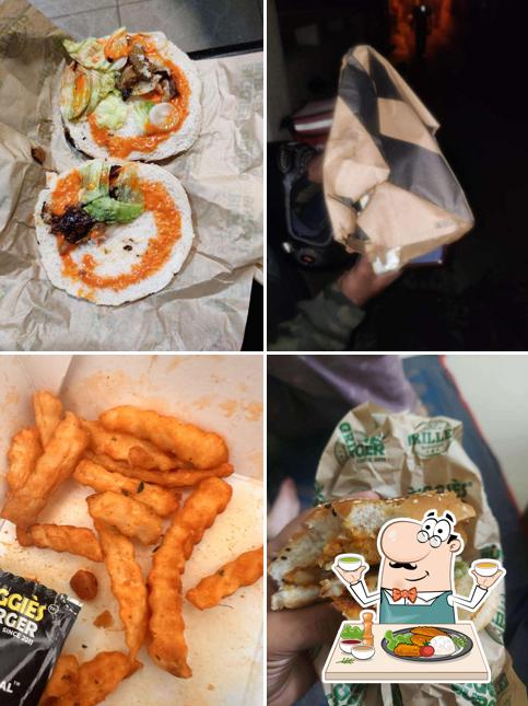 Food at Biggies Burger: Reva Circle