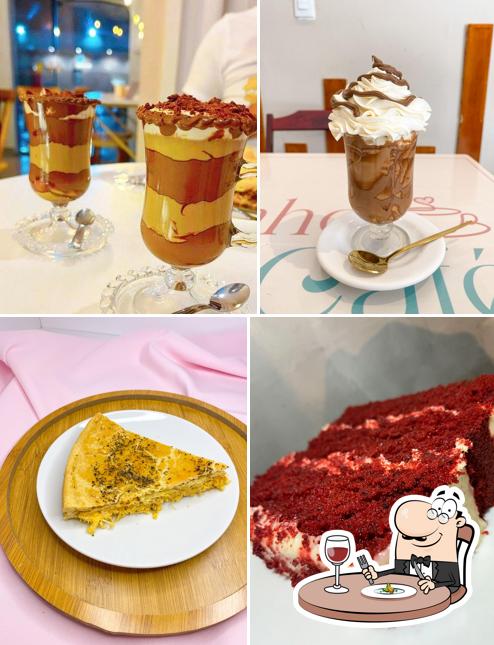 Mousse de chocolate em Cantinho do Café