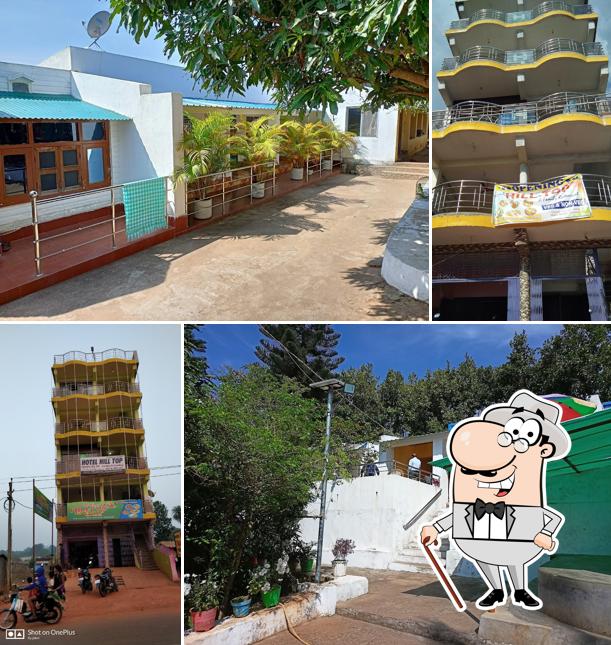 Enjoy the view outside Hotel Hill Top