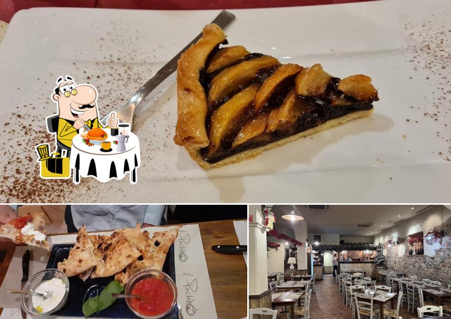 Pizzeria Il Pachino si caratterizza per la cibo e interni