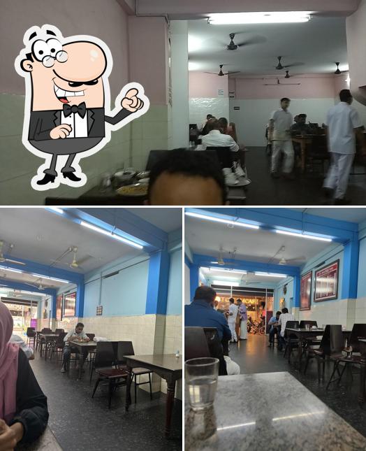The interior of Indian Coffee House