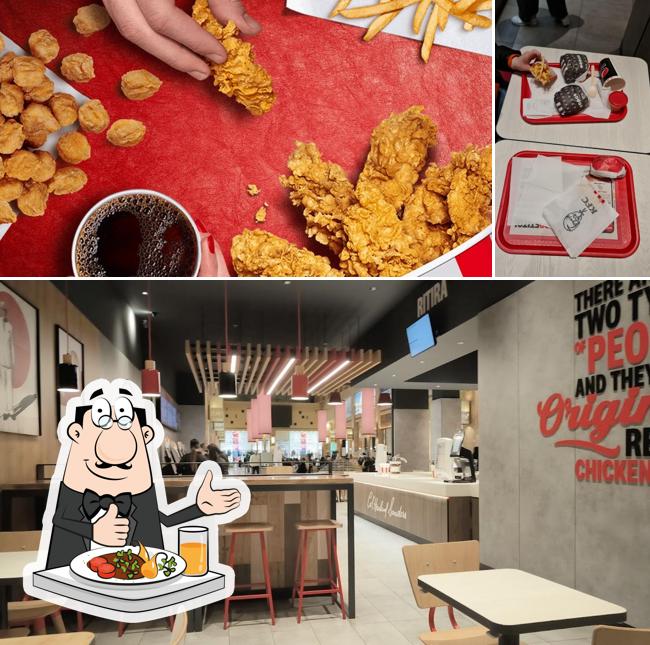Guarda la foto che raffigura la cibo e interni di KFC