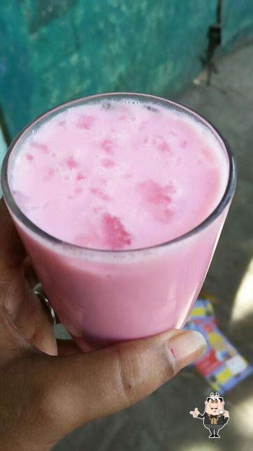 Enjoy a beverage at Kalathi Rose Milk Shop