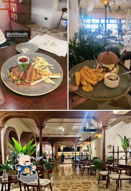 The picture of food and interior at Kohi - The Cafe
