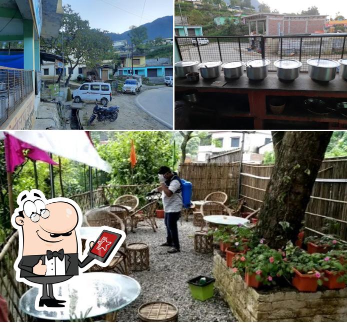 Check out the picture depicting exterior and interior at Negi Restaurant