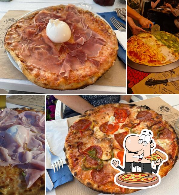 Prenditi tra le molte varianti di pizza