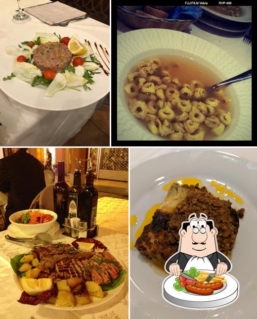 Platti al Ristorante "Il Moro"