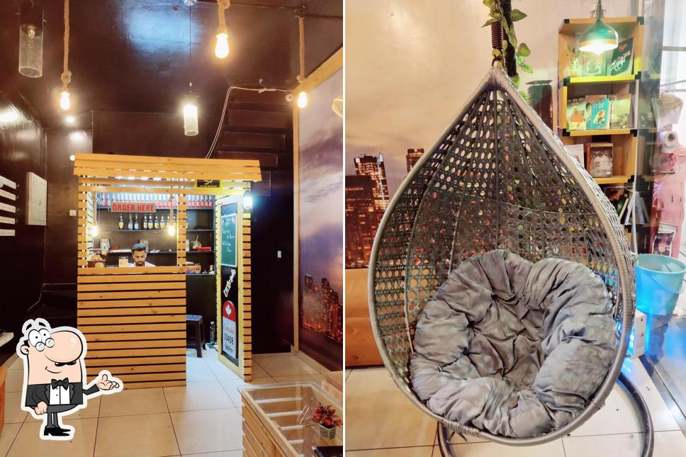 The interior of CCD (Canadian chai Dhaba )