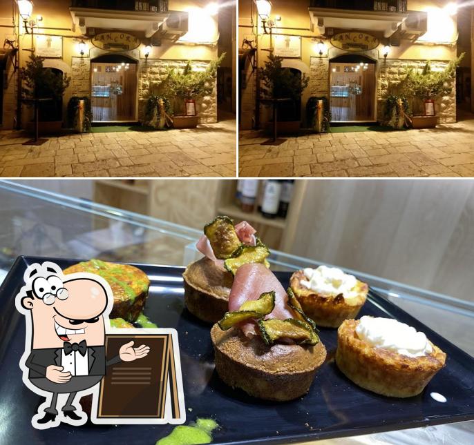 Dai un’occhiata alla immagine che raffigura la esterno e pizza di L’Ancora