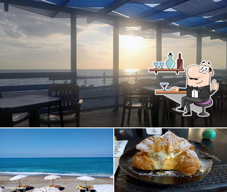 Lido Campora Beach Club si caratterizza per la interni e cibo