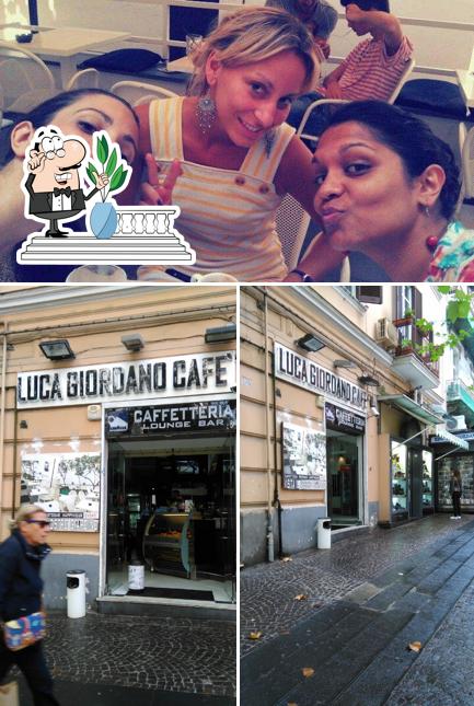 Gli esterni di Luca Giordano Café
