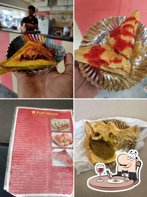 Food at Puff house