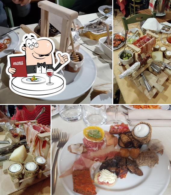 Cibo al Ristorante Il Vecchio Castagno