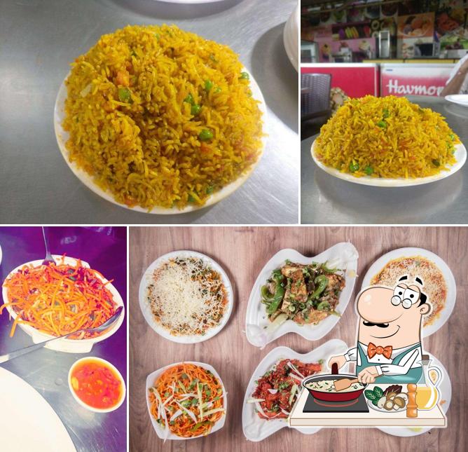 Fried rice at The Sai Leela