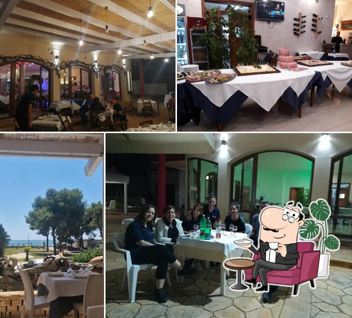 Gli interni di Villa Marincanto e Ristorante da Eugenio