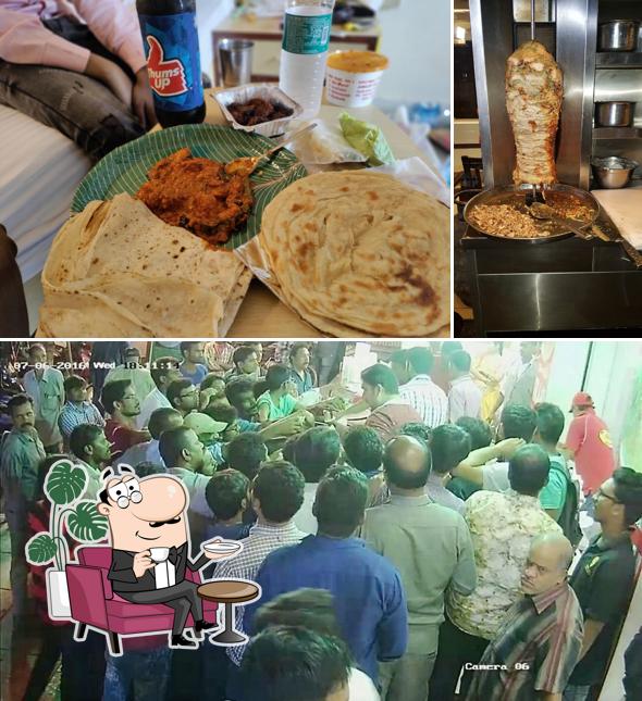 Take a seat at one of the tables at Spicy Restaurant