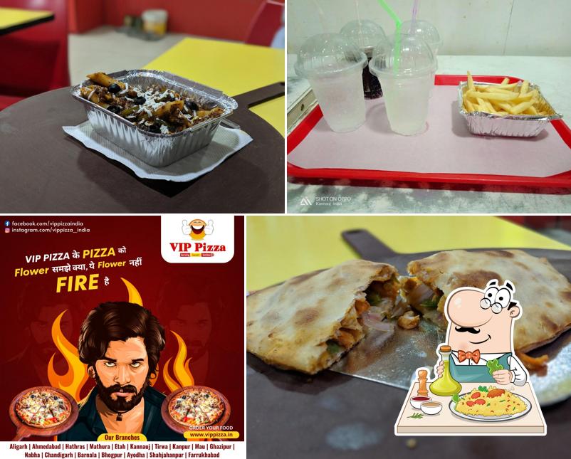 Food at VIP Pizza