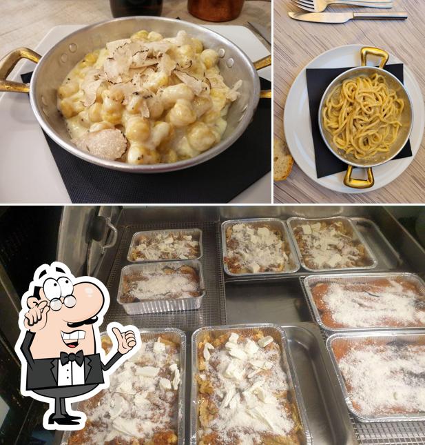 Gli interni di Osteria Le Sorelline