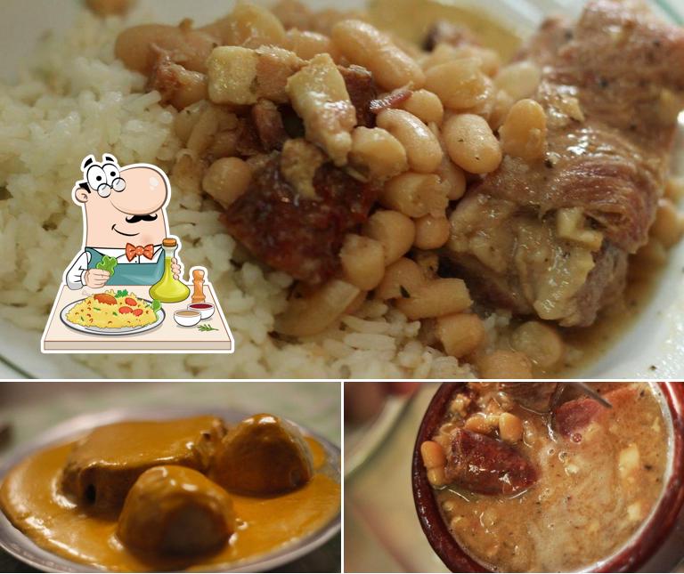 Comida em Schnaps Haus