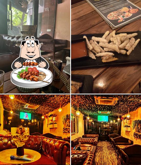 Among various things one can find food and interior at Cafe 21