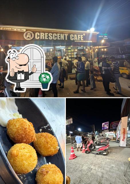 The picture of CRESCENT CAFE - Camp Road’s exterior and food