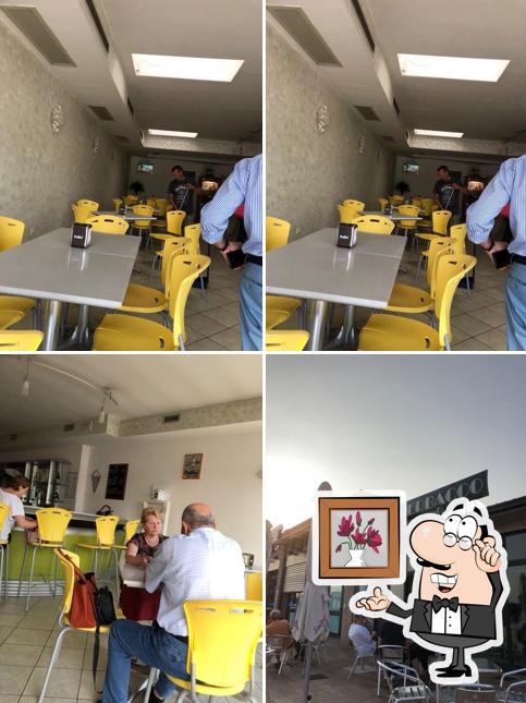 Gli interni di Perbacco Cafè