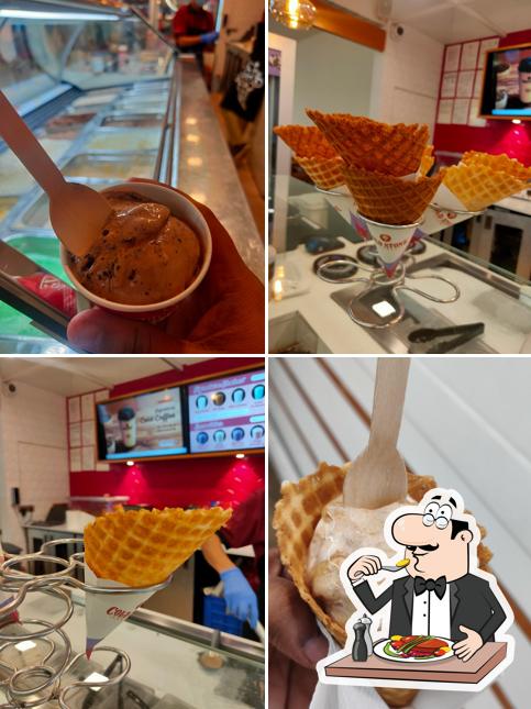 Food at Cold Stone Creamery- LULU Mall Bangalore