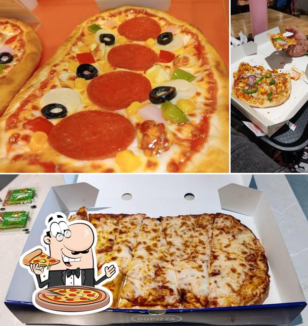At GOPIZZA - Bhartiya Mall Of Bengaluru, you can get pizza