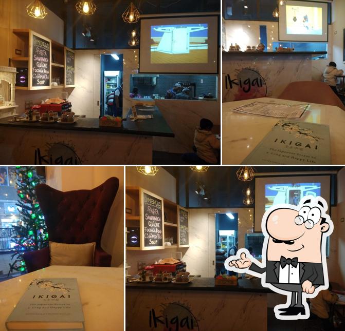 The interior of Ikigai Cafe