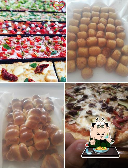 Platti al Pizzeria La Madonnina