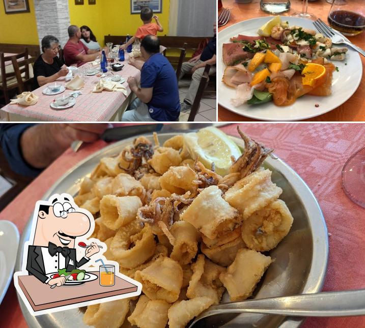 Platti al Trattoria di Rovate