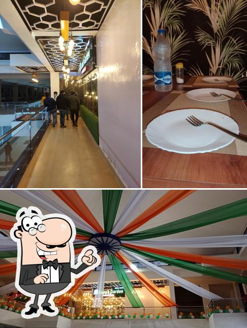 The interior of Lunch Garden