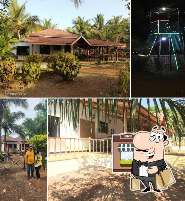 The exterior is an important feature of Neel Garden Restaurant And Cottages