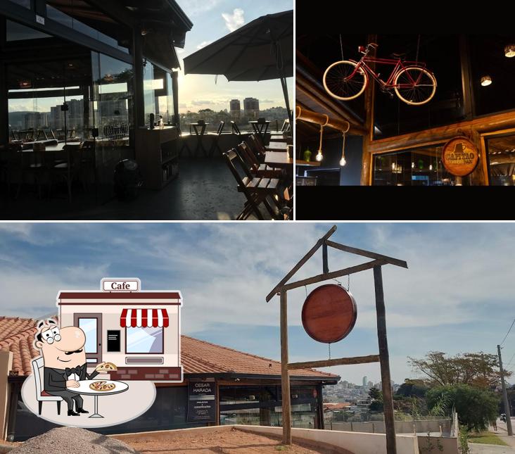 O exterior do Capitão Chopp Bar