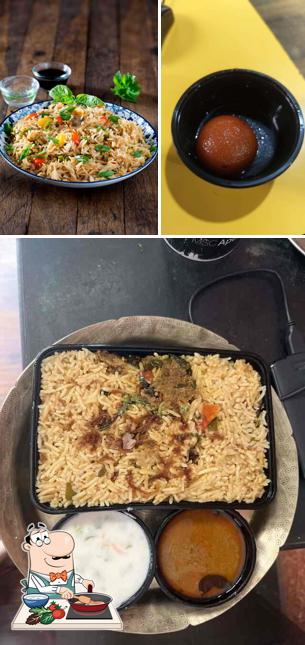Chicken curry at Andhra Kodi Pulao