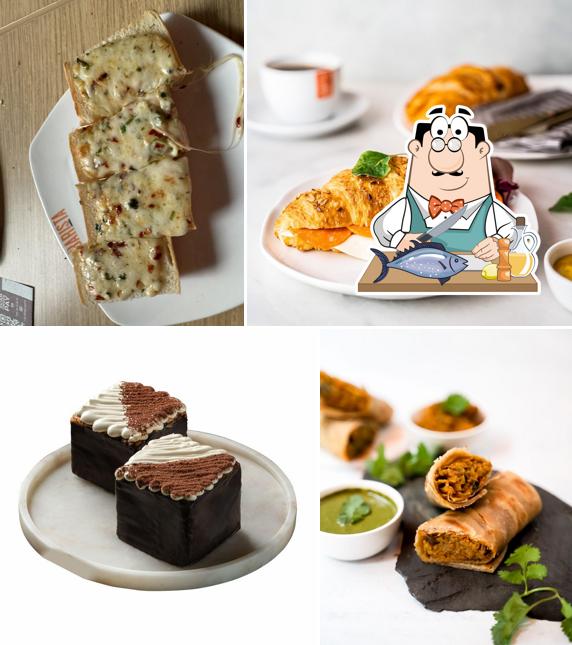 Grilled salmon at Barista - Ghatkopar