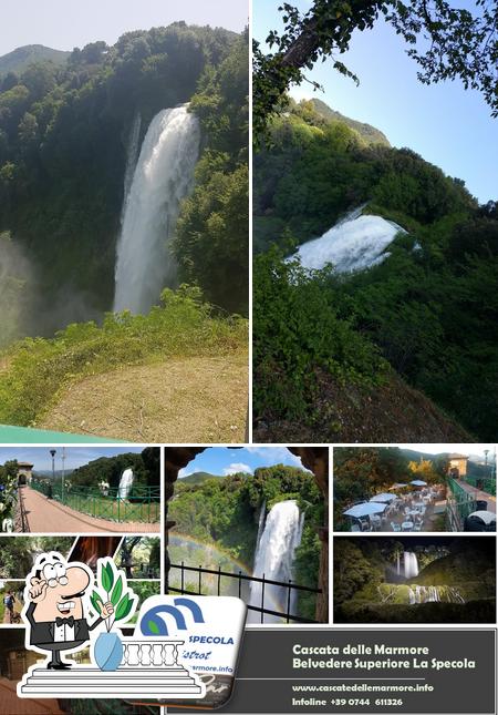 Gli esterni di Bistrot La Specola Cascata delle Marmore