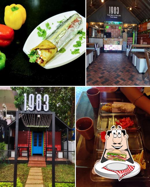 Order a sandwich at Cafe 1983