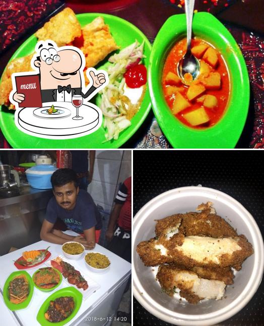 Meals at Damodar Seth - Bengali cuisine
