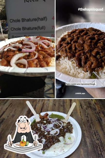 Food at Delhi 6 "Best Chole Bhature in Agra"