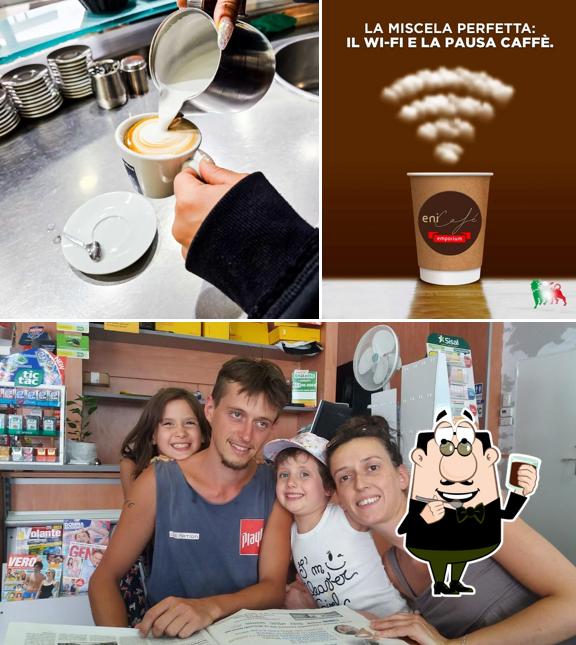 Eni Café Università offre un'ampia gamma di cose da bere