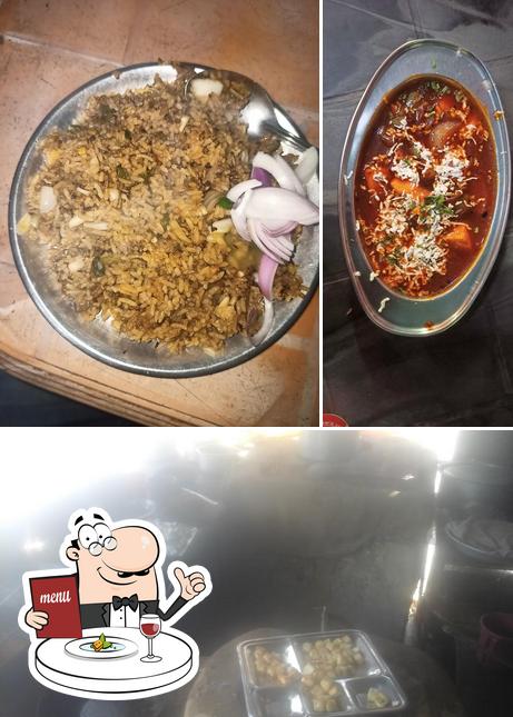 Food at Gupta Line Dhaba