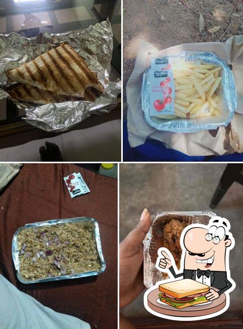 Grilled cheese sandwich at LASSI HOUSE DHARAPURAM