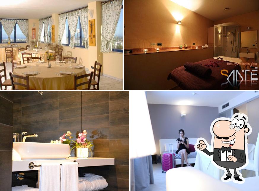 Gli interni di Park Hotel Sant'Elia