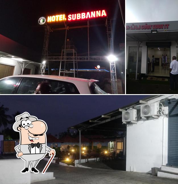The exterior of Subbanna