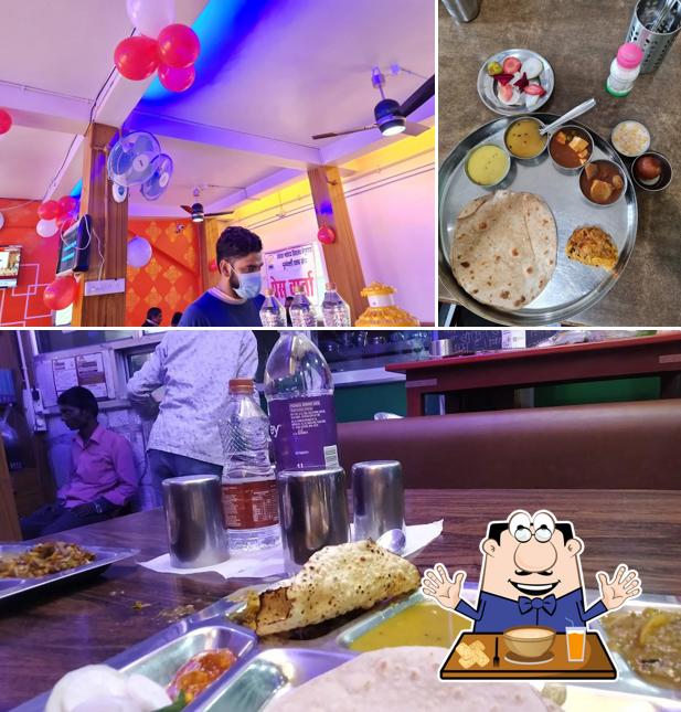 SHRIKRISHNA MARWARI BHOJNALAYA and FAMILY RESTAURENT is distinguished by food and beverage