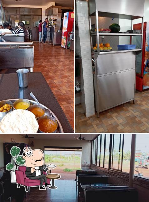 The interior of Shree Udupi Pure Veg Family Restaurant