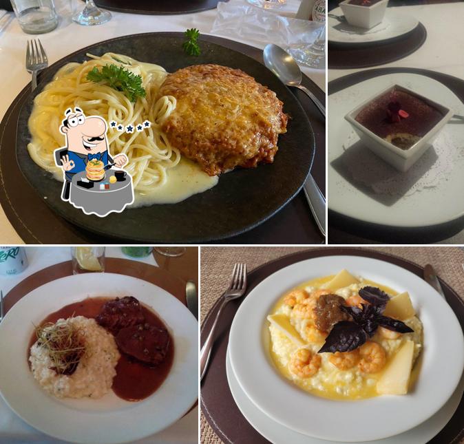 Platos en Villa Tevere